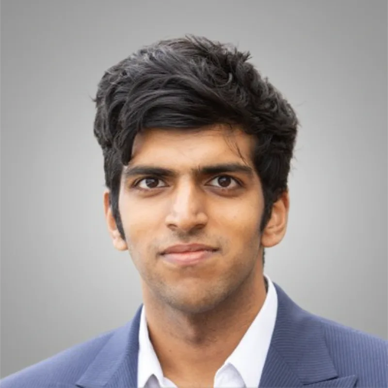 Pallet 블로그의 Sushanth Raman 공식 저자 사진